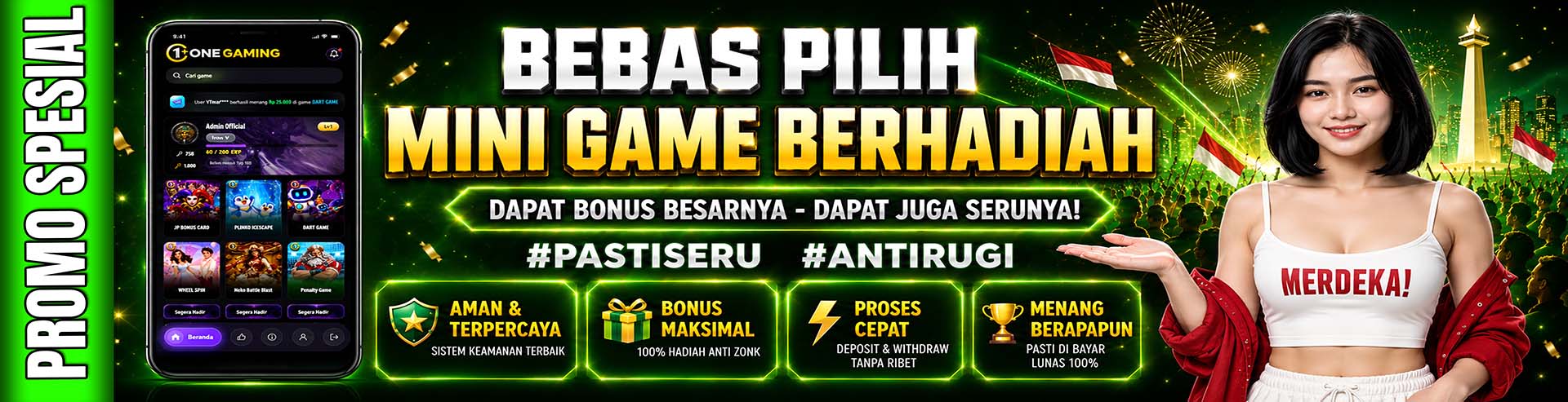 ONE GAMING BONUS